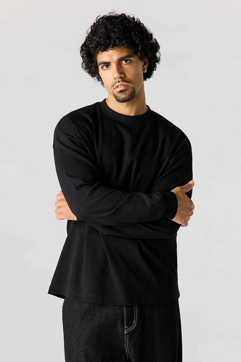 Oversized Heavyweight Long Sleeve Top