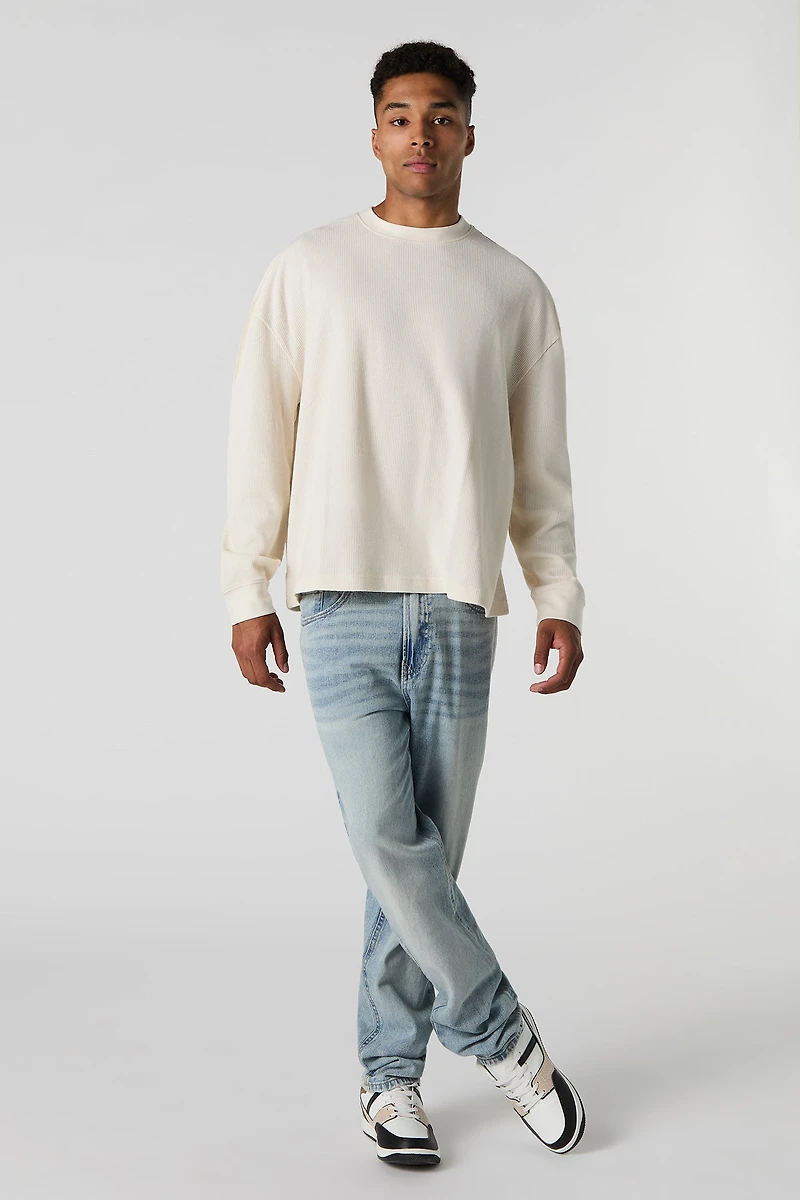 Thermal Knit Long Sleeve Top