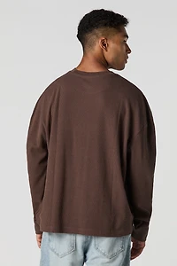 Thermal Knit Long Sleeve Top