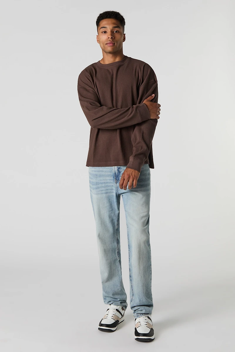 Thermal Knit Long Sleeve Top