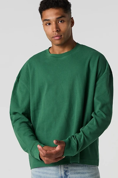Thermal Knit Long Sleeve Top