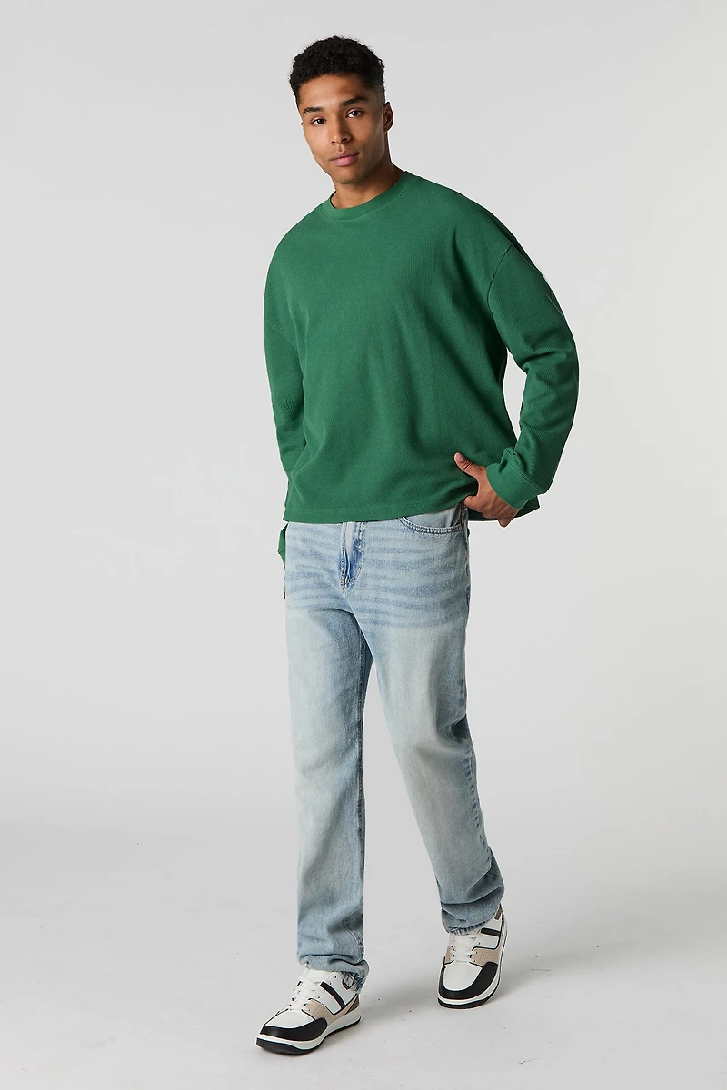 Thermal Knit Long Sleeve Top