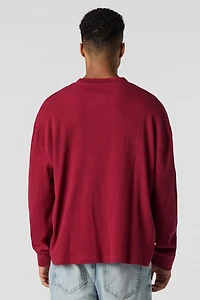 Thermal Knit Long Sleeve Top