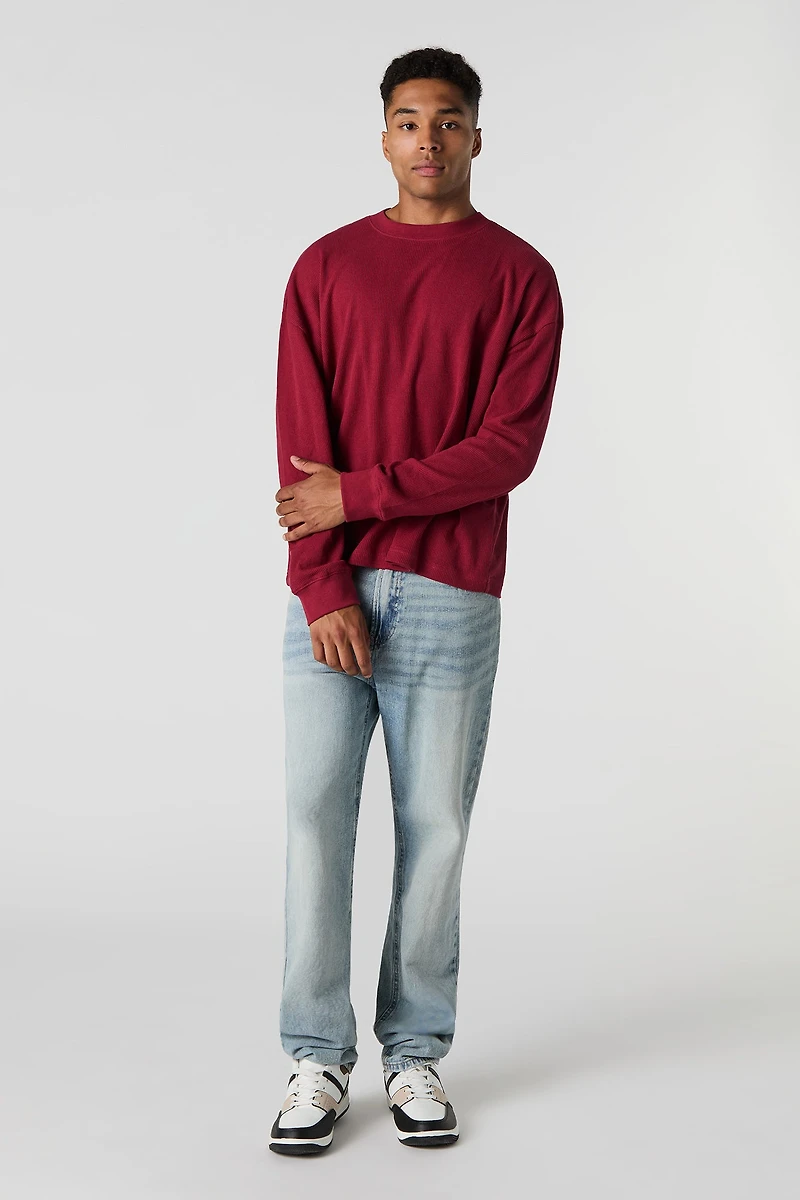Thermal Knit Long Sleeve Top