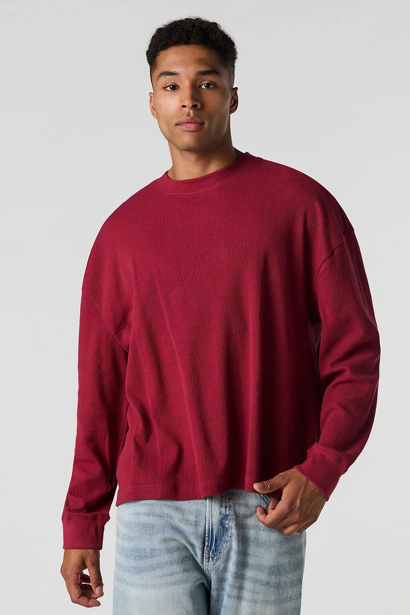 Thermal Knit Long Sleeve Top