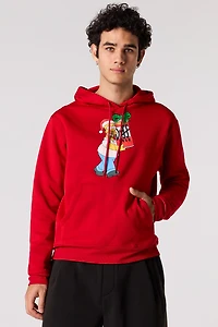 Christmas The Simpsons Fleece Hoodie