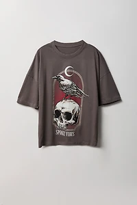 Spooky Graphic Boxy T-Shirt