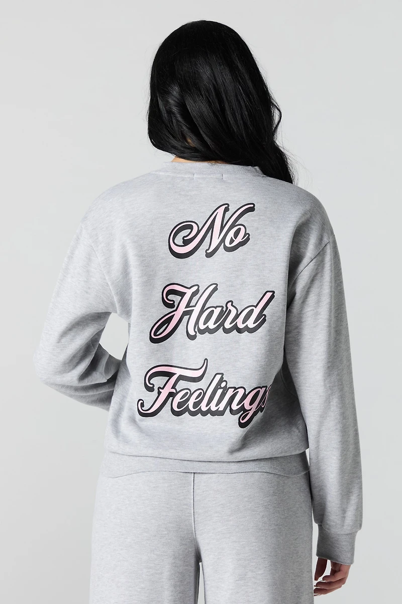 Graphic Fleece Sweatshirt