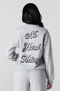 Graphic Fleece Sweatshirt