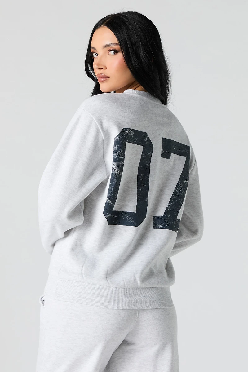 Graphic Fleece Sweatshirt