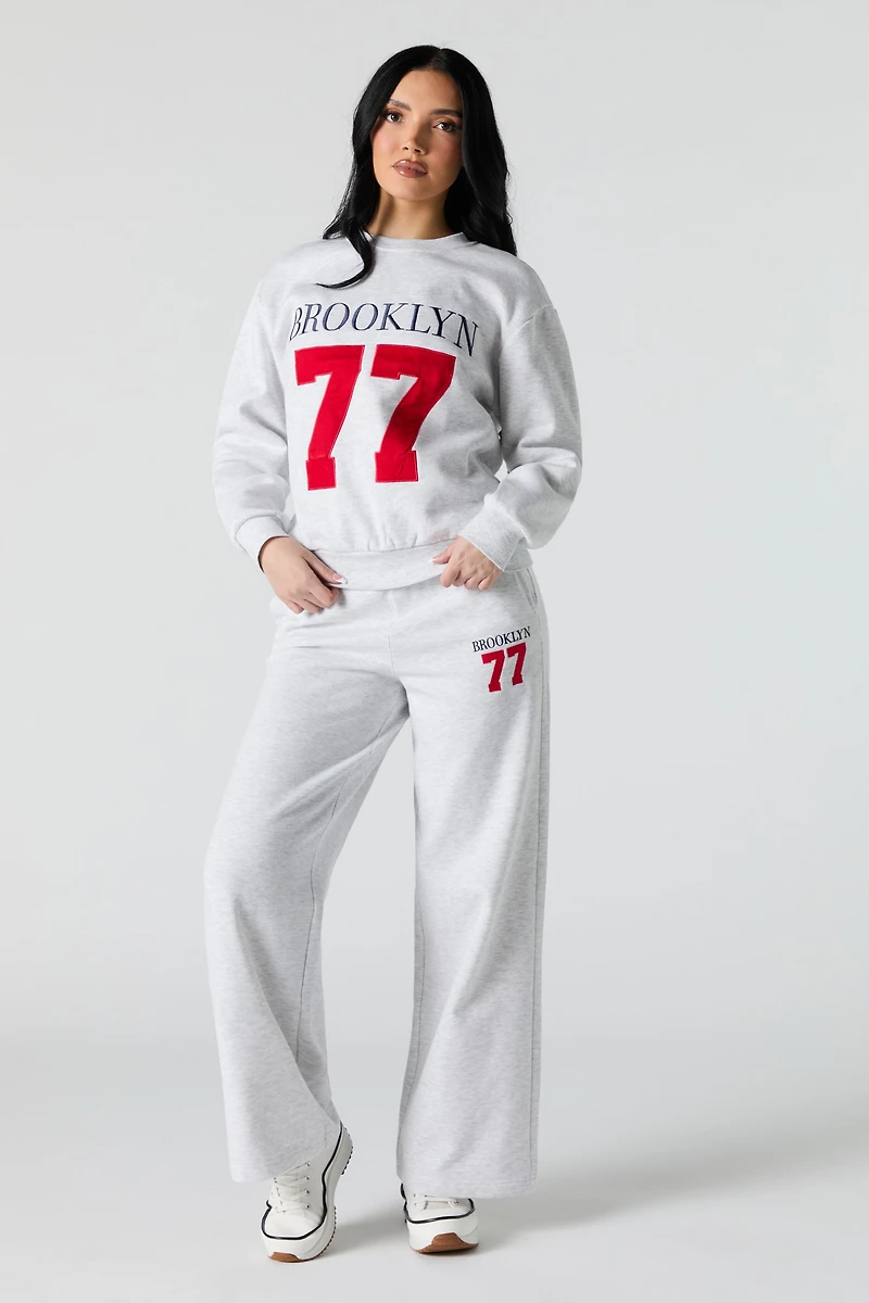 Graphic Fleece Sweatshirt