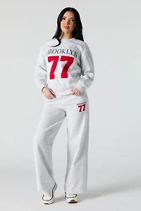 Graphic Fleece Sweatshirt