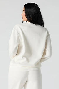 Graphic Fleece Sweatshirt