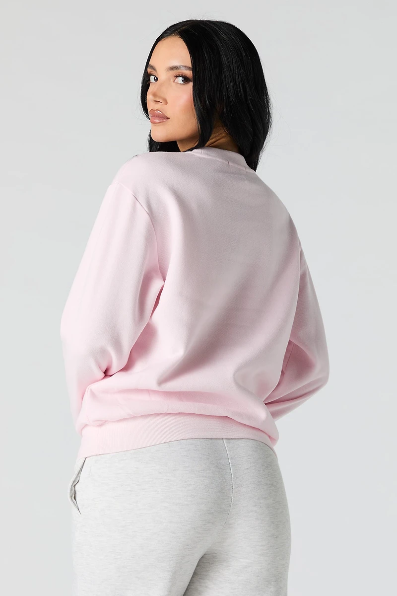 Graphic Fleece Sweatshirt