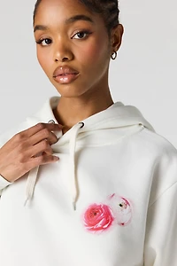 Flower Emporium Graphic Fleece Hoodie
