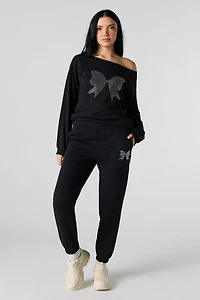 Graphic Leg Jogger