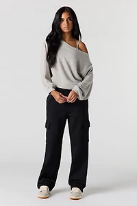 Fleece Cargo Sweatpant