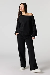 Straight Leg Fleece Sweatpant