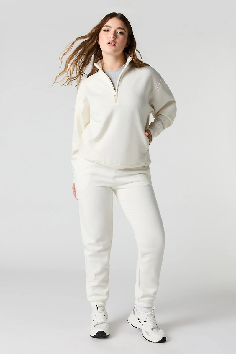Jogger en molleton classique