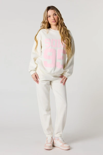 Jogger en molleton