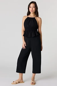 Flowy Wide Leg Capri