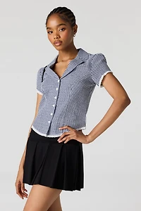 Pleated Mini Skort