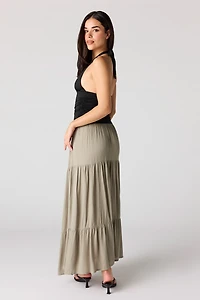 Tiered Maxi Skirt