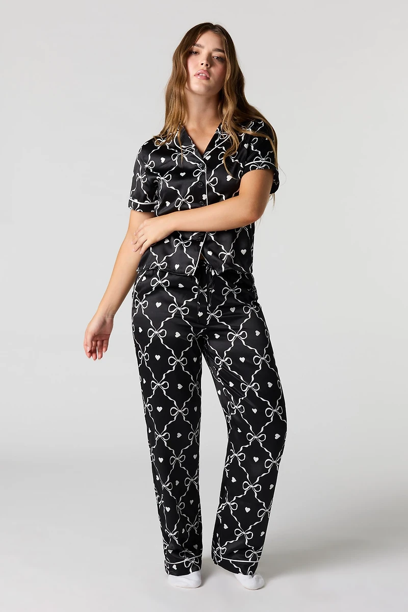 Satin Pajama Pant