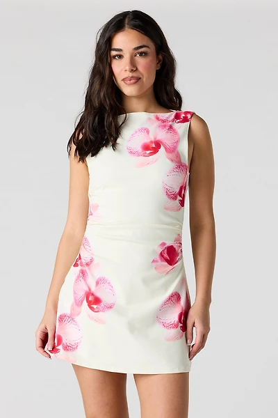 Minirobe à col montant