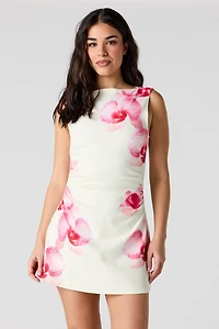 Minirobe à col montant