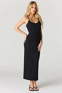 Contour Scoop Neck Maxi Dress