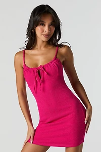 Minirobe texturée avec attache