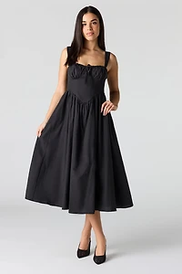 Corset Midi Dress