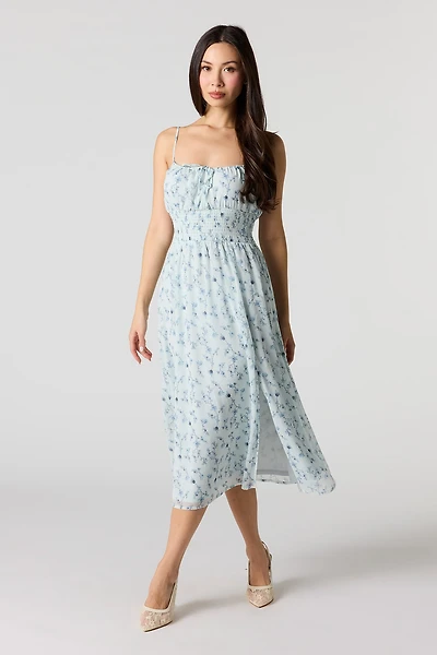 Chiffon Midi Dress