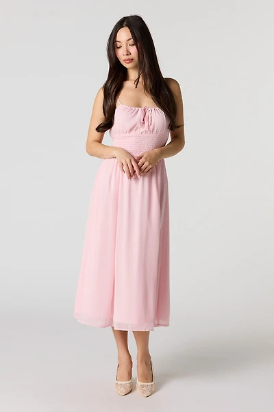 Chiffon Midi Dress