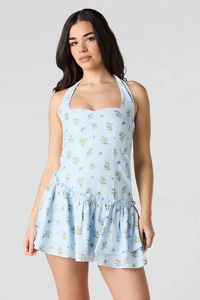 Halter Mini Dress