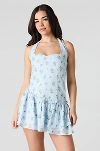 Halter Mini Dress
