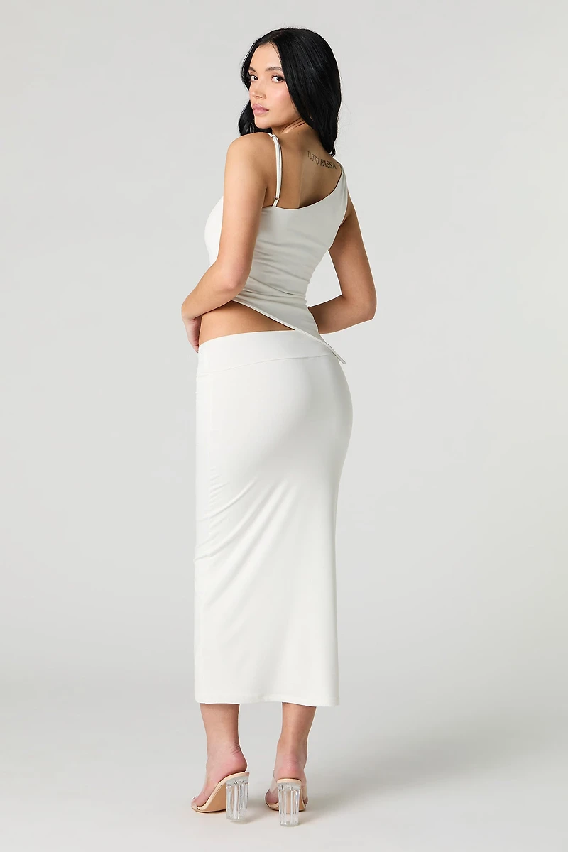 Contour Midi Skirt