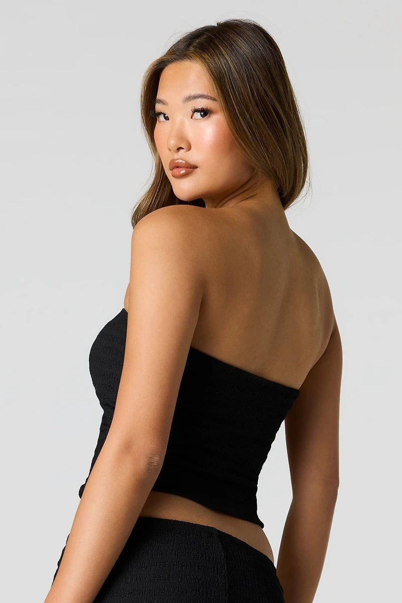 Textured Tube Top