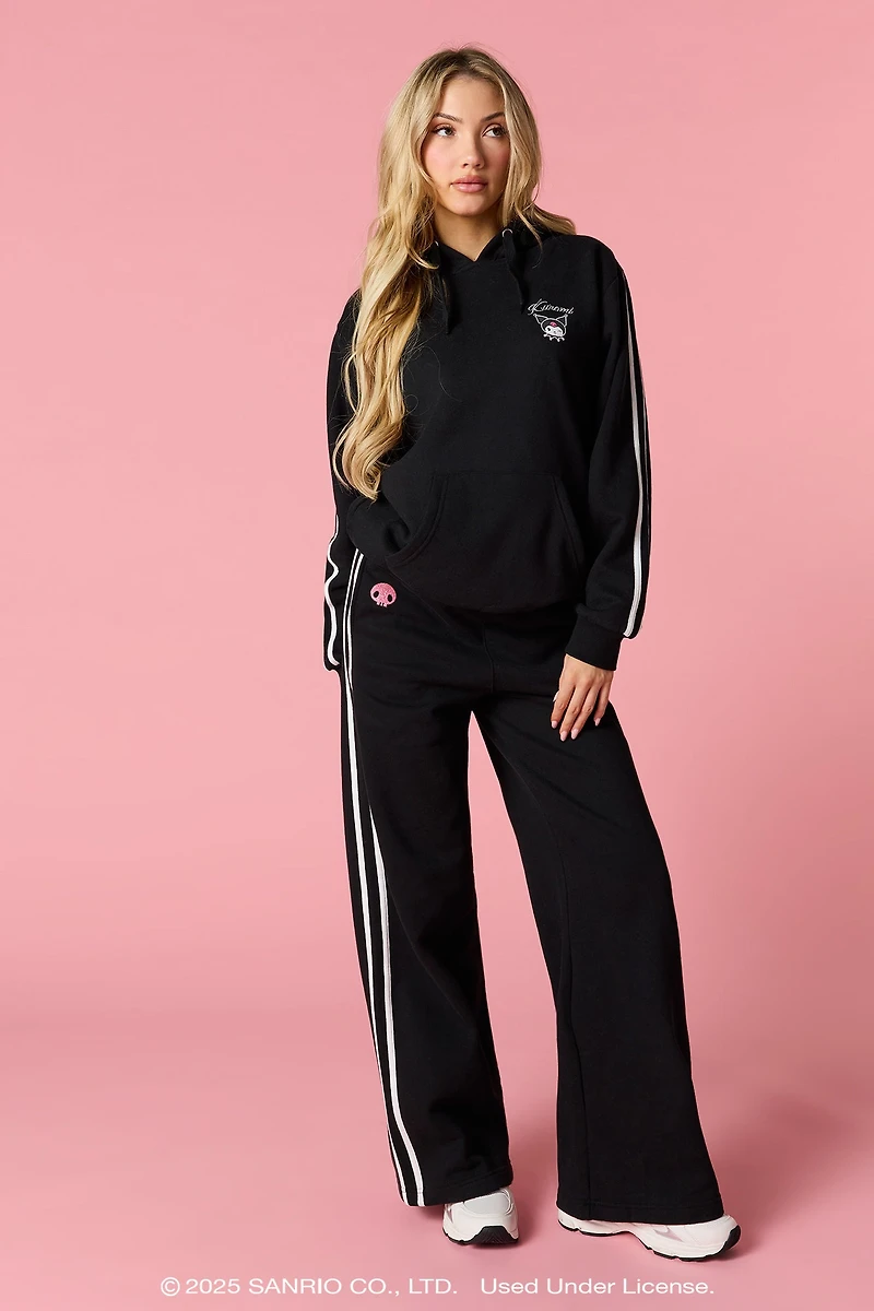 Kuromi™ Graphic Fleece Wide Leg Sweatpant