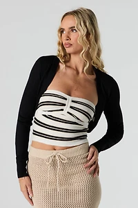 Knit Cropped Shrug