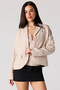 Cropped Blazer