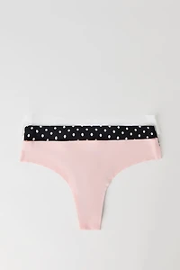 No-Show Thong Panty (3 Pack)
