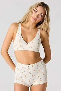 Culotte garçonne côtelée sans couture (Lot de 2