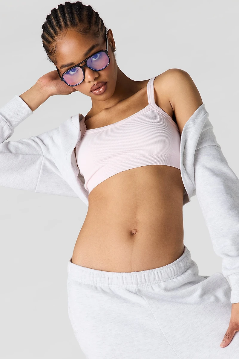 Seamless Square Neck Bralette