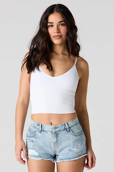 Camisole sans couture ni soutien-gorge intégré