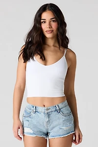 Camisole sans couture ni soutien-gorge intégré