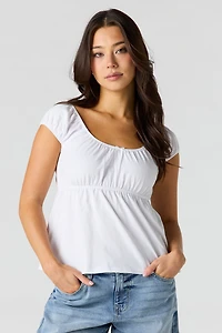 Haut nuisette à manche courte