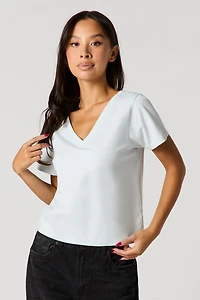 Relaxed V-Neck T-Shirt