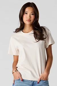 T-shirt ample ras du cou